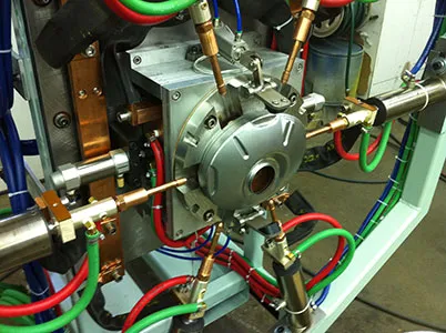 Multi-Gun Resistance Welder | Unique 6-Guns | Weld Systems Integrators