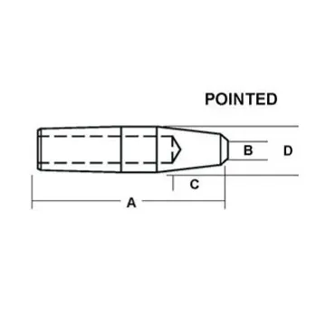 Tipaloy Pointed Electrodes | Weld Systems Integrators