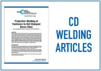 Capacitor Discharge Articles Equipment | Weld Systems Integrators