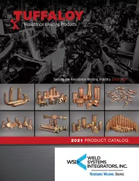 Tuffaloy Catalog 2021 | Weld Systems Integrators
