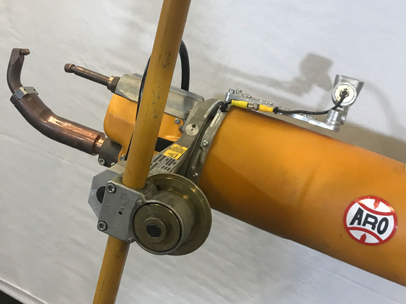 ARO Mid-Freq C-Type Weld Gun | Image 02 | Weld Systems Integrators