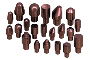 Cap electrodes and shanks | Weld Systems Integrators